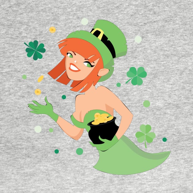 Leprechaun St Patrik's day by snowshade